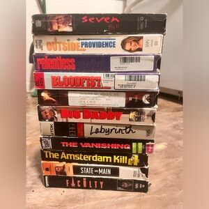 VHS Tapes *please read description*